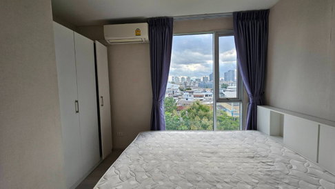 Plum Condo Ram 60 Interchange for rent – ready to move in, near The Mall Bangkapi.