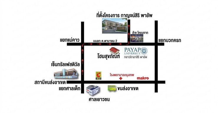 รูป ขายทาวน์โฮมใกล้ ม.พายัพ ในโครงการ กาญจน์สิริ วิลเลจ - รูปที่ 18/27