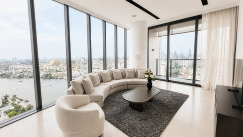 LTH16196 - Luxury Condo FOR RENT Banyan Tree Residences Riverside Bangkok | 178.34 sq.m. | 2 Beds 2 Baths | BTS Khlong San | 190K 