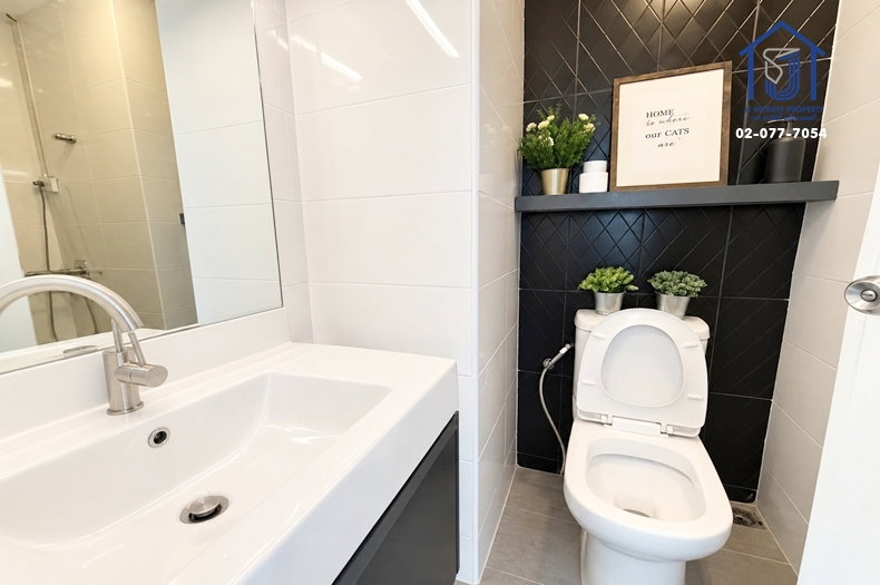 รูป ขายทาวน์โฮม 2ชั้น พฤกษาทาวน์ พรีเว่ รามอินทรา 117 ถนนเจริญพัฒนา ใกล้รถไฟฟ้า หลังมุม - รูปที่ 11/12
