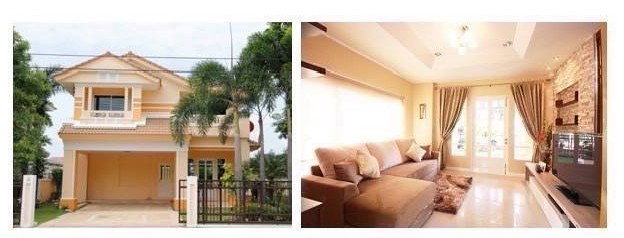 รูป ให้เช่าบ้านเดี่ยว Perfect Place สุขมวิท 77 (อ่อนนุช-สุวรรณภูมิ) ชั้น 2, 67 ตรว 3 นอน 3 น้ำ ครัว แอร์ เฟอร์ครบ ทำเลดี เช่า 45,000 บ/ด โทร 093-9594717 - รูปที่ 12/12