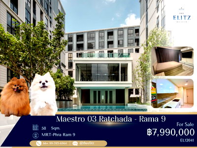 Condos for sale : ✨ The Only Pet-Friendly Condo in Rama 9 -  Low-Rise Urban Sanctuary & Perfect for Animal Lovers ✨