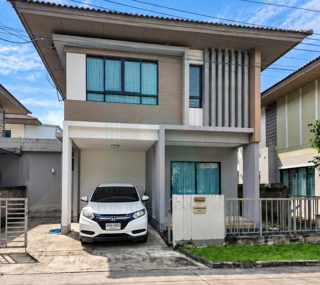 รูป 📌 ขายบ้านแฝด โครงการ พร้อมพัฒน์ ไพร์ม รามอินทรา 2 ชั้น 3 ห้องนอน 2 ห้องน้ำ - รูปที่ 1/8