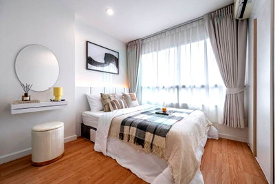 Condos for sale : 🔺 For Sell Condo LUMPINI VILLE RAMKHAMHAENG 60/2 Building B, Floor 3,1 bed room, Room size 26 sqm