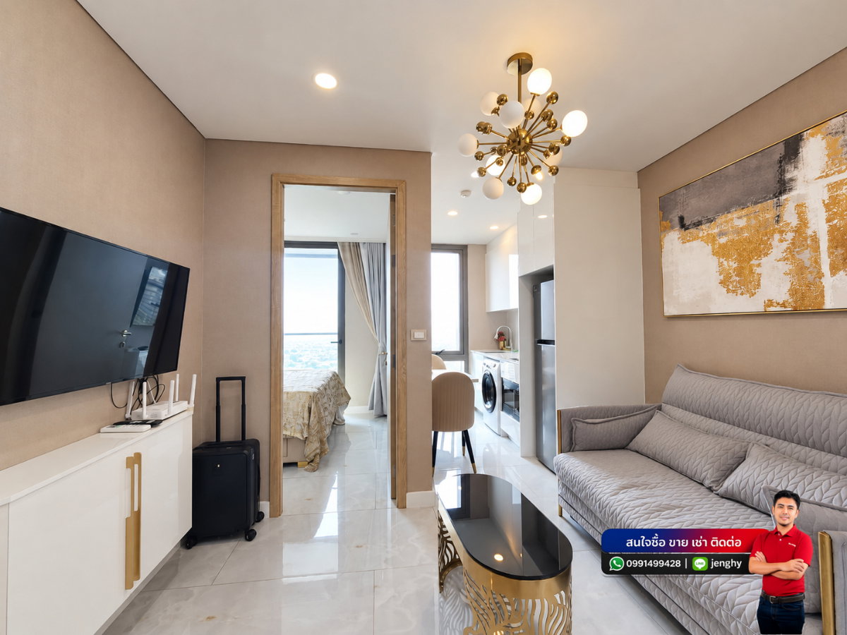 รูป คอนโดติดหาดให้เช่า Copacabana Jomtien | 1 ห้องนอน 29 ตร.ม. - รูปที่ 6/37