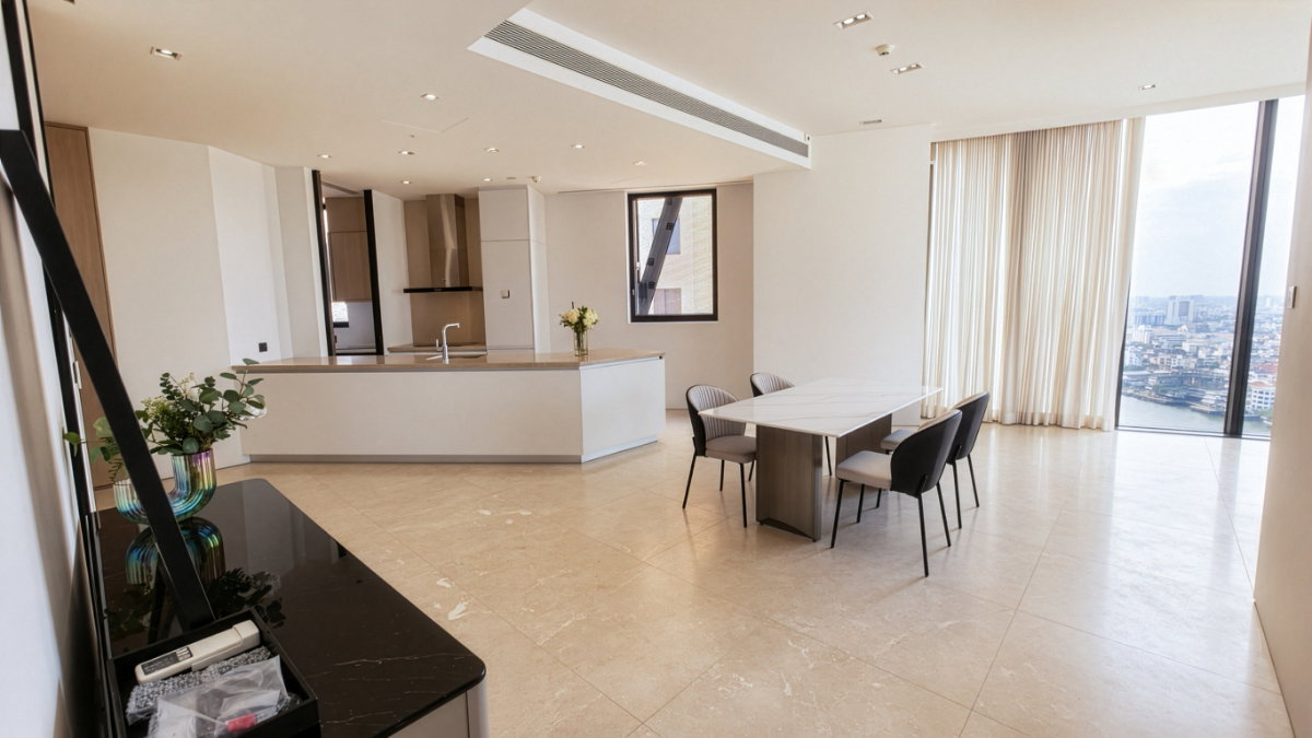 รูป LTH16196 - Luxury Condo FOR RENT Banyan Tree Residences Riverside Bangkok | 178.34 sq.m. | 2 Beds 2 Baths | BTS Khlong San | 190K - รูปที่ 5/7