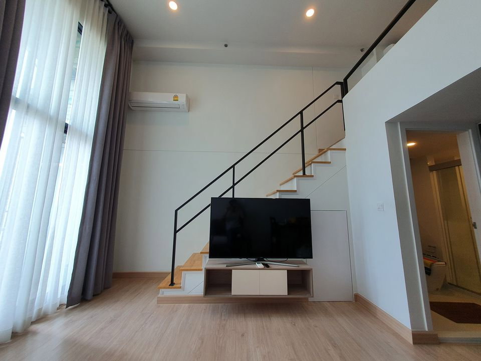 รูป (ว่าง1ตุลาคม69)ให้เช่าKnightbridge Tiwanon - Duplex 41ตรม. ชั้น16 - Line:@hac55 - รูปที่ 7/10