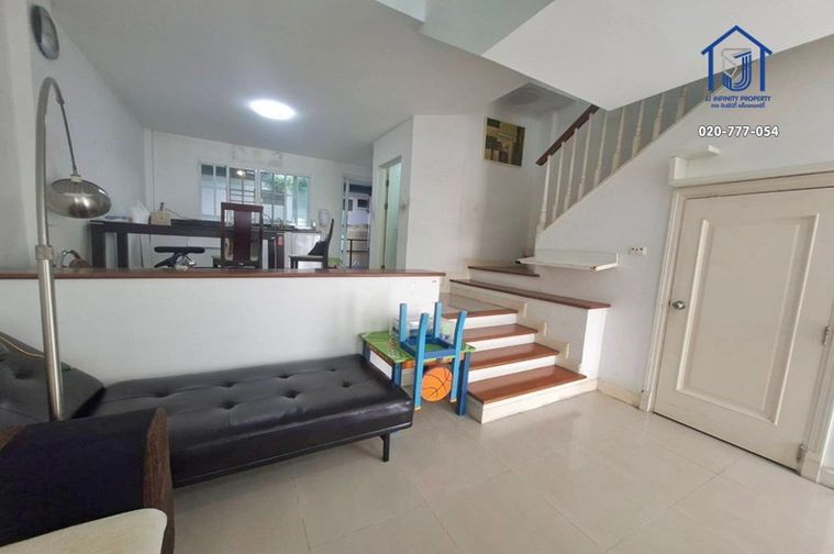 3-bed townhouse for sale, 167 sqm, 21 sq wah, Plus City Park Ekamai - Ramintra