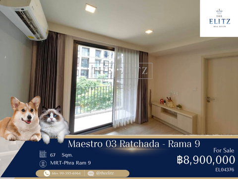 ✨ Rare Pet-Friendly Living in New CBD - Low-Rise Charm | Ultimate Convenience Near Rama 9 ✨