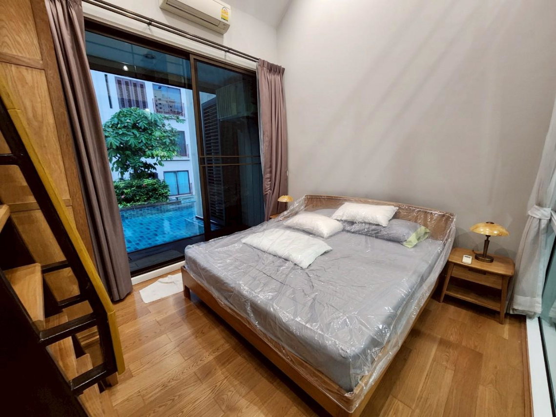รูป ให้เช่า Condolette Dwell Sukhumvit 26 ชั้น 1 ห้อง Duplex 1 ห้องนอน Pool Access ใกล้ BTS พร้อมพงษ์ - รูปที่ 6/14