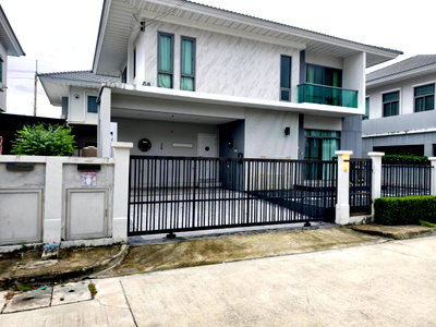 บ้านเดี่ยวให้เช่า : 🏡✨ ให้เช่าบ้านเดี่ยว 2 ชั้น เพอร์เฟค เพลส สุขุมวิท 77 – สุวรรณภูมิ พร้อมสวน Landscape สไตล์ Minimal เดินทางสะดวกใกล้สนามบินสุวรรณภูมิ