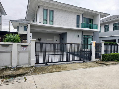 🏡✨ ให้เช่าบ้านเดี่ยว 2 ชั้น เพอร์เฟค เพลส สุขุมวิท 77 – สุวรรณภูมิ พร้อมสวน Landscape สไตล์ Minimal เดินทางสะดวกใกล้สนามบินสุวรรณภูมิ