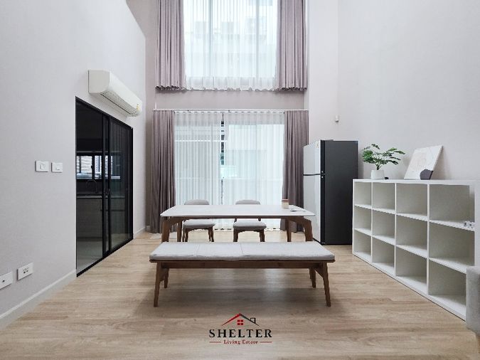 3-bed home office for rent, 230 sqm, 24 sq wah, Nirvana Define Srinakarin - Rama 9