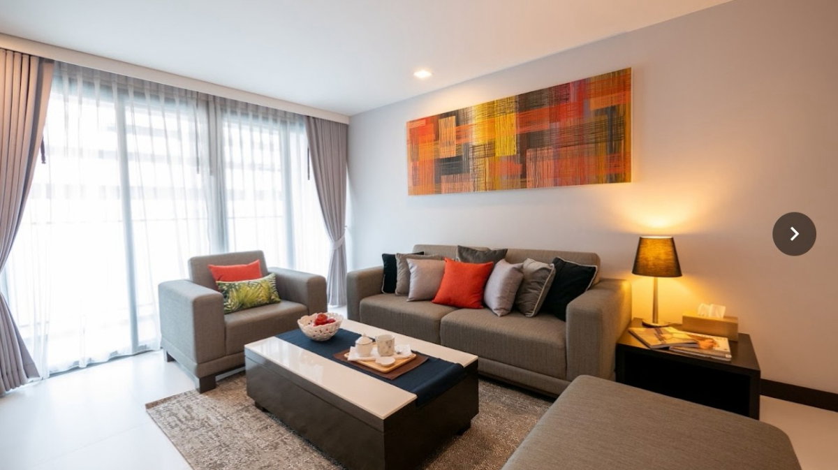 รูป LTH16195 - Spacious Apartment FOR RENT The KLASSE Residence Asoke | 100 sq.m. | 2 Beds 2 Baths | BTS Asoke | 75K - รูปที่ 1/6