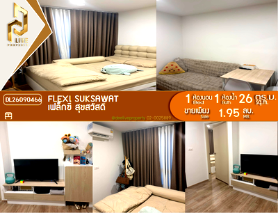 Condos for sale : DL26090466 Condo for sale, Flexi Suksawat near -, ready to move in, call urgently 0653619502 LineID @952jdxxk