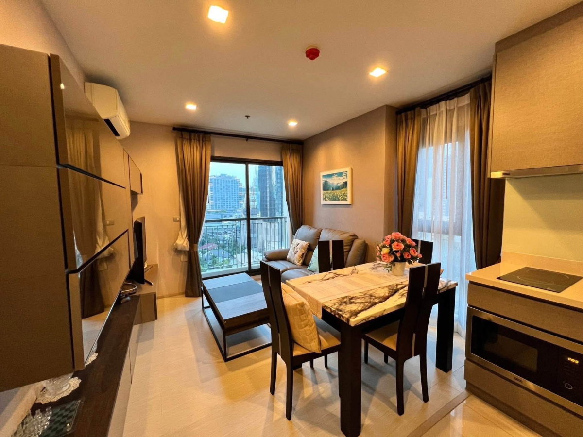 รูป ให้เช่าคอนโด ริทึ่ม สุขุมวิท 36-38 อาคาร 1 ชั้น 15 1 ห้องนอน ขนาด 50.00 ตรม ใกล้ Rain Hill - รูปที่ 1/9