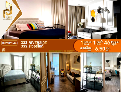 Condos for sale : DL26090440 Condo for sale, 333 Riverside near MRT Bang Pho, ready to move in, call urgently 0653619502 LineID @952jdxxk