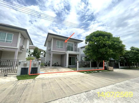 บ้านเดี่ยว 51.6 ตร.วา เซนโทร รังสิต ธัญบุรี ปทุมธานี 4.3M