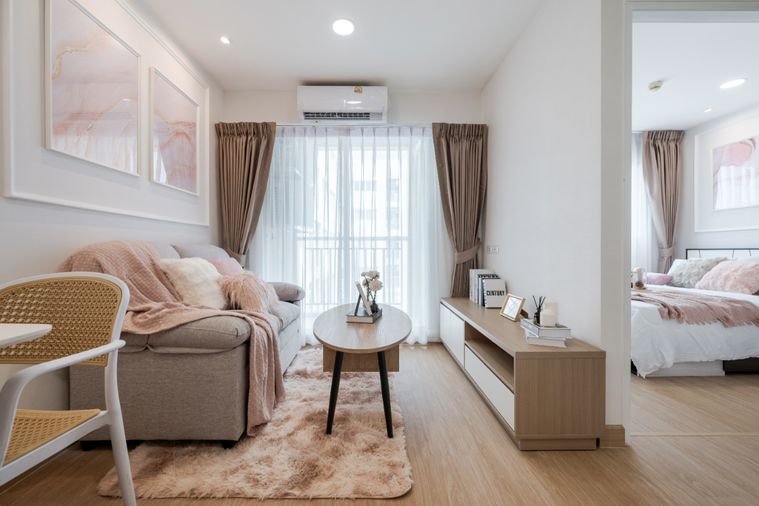 1-bed condo for sale, 26.4 sqm, Lumpini Condo Town Nida - Serithai 2