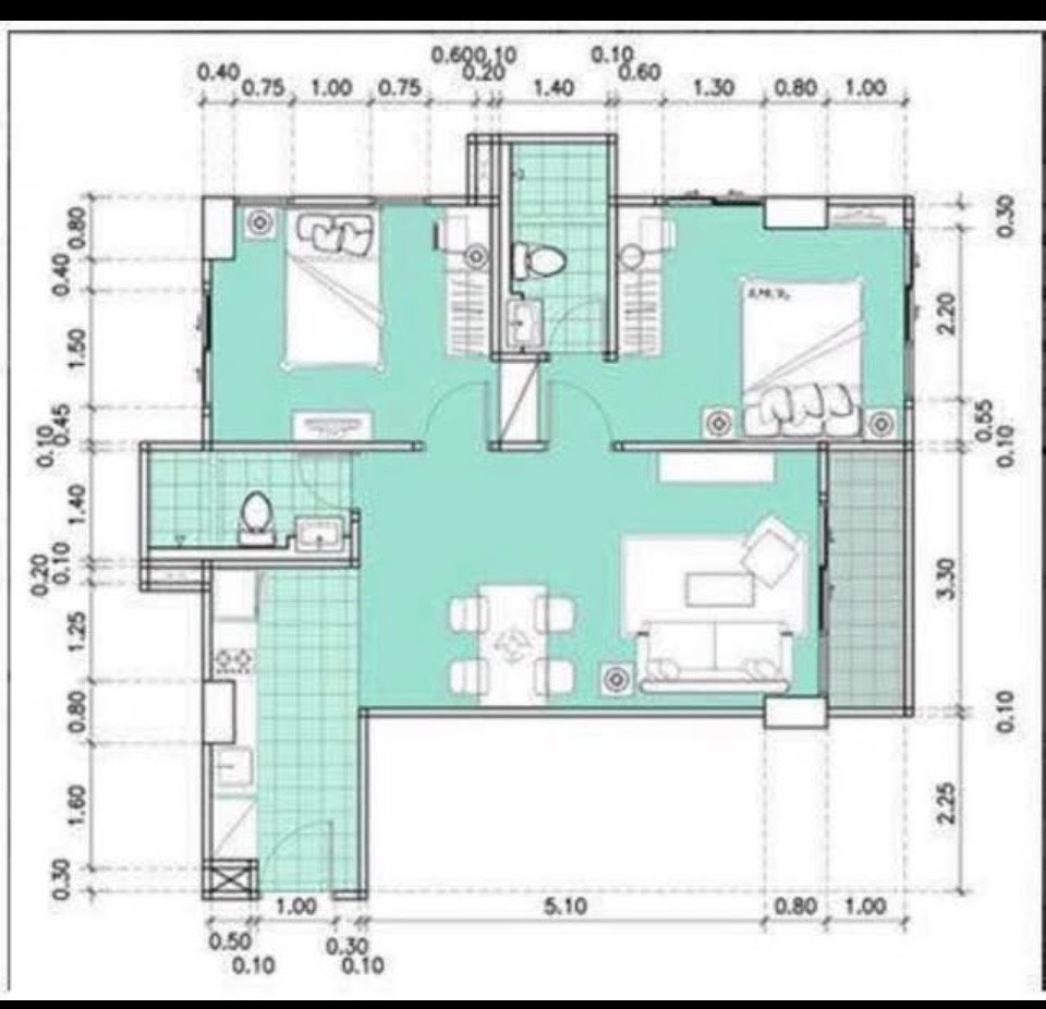 picture Wish@siam 3 bed 2 bath 28,000/month - 1/18