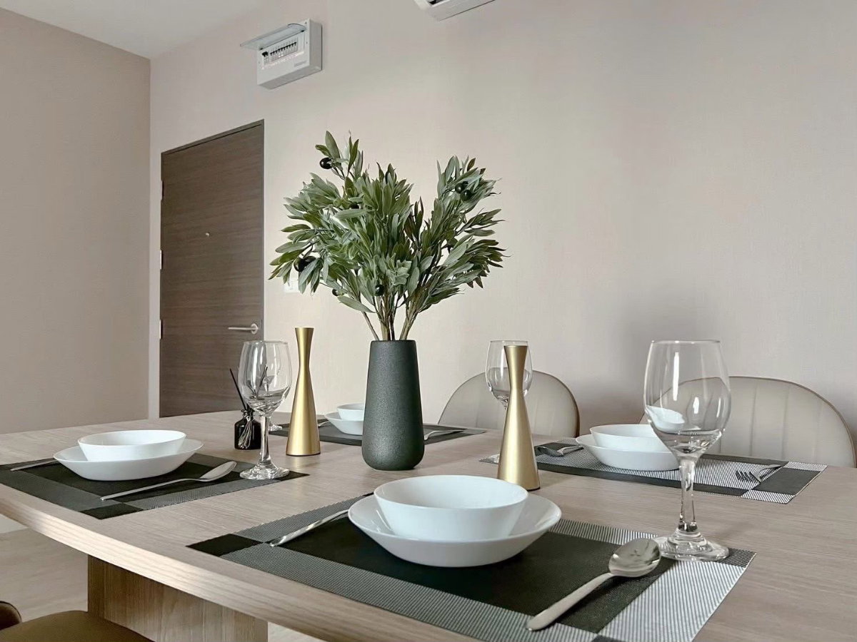 รูป ให้เช่า เมโทรสกาย บางซื่อ ประชาชื่น 2-bed ตึกB ชั้น21 ขนาด 60 ตร ม (มีเครื่องซักผ้า) 🆔 line: eyannie - รูปที่ 10/19