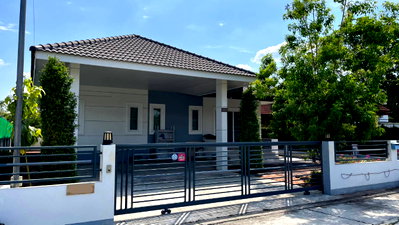 Houses for rent Wat Suwan Pradit (Wat Chang Kham Noi) : 🏡✨ AHD-H0967 | Single-Storey House for Rent near Kad Farang, Hang Dong — THB 25,000/month