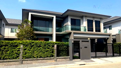 Houses for rent Bangkok : For Rent 2-story House THE PALM BANGNA - WONGWAEN 4 bedroom 4 bathroom