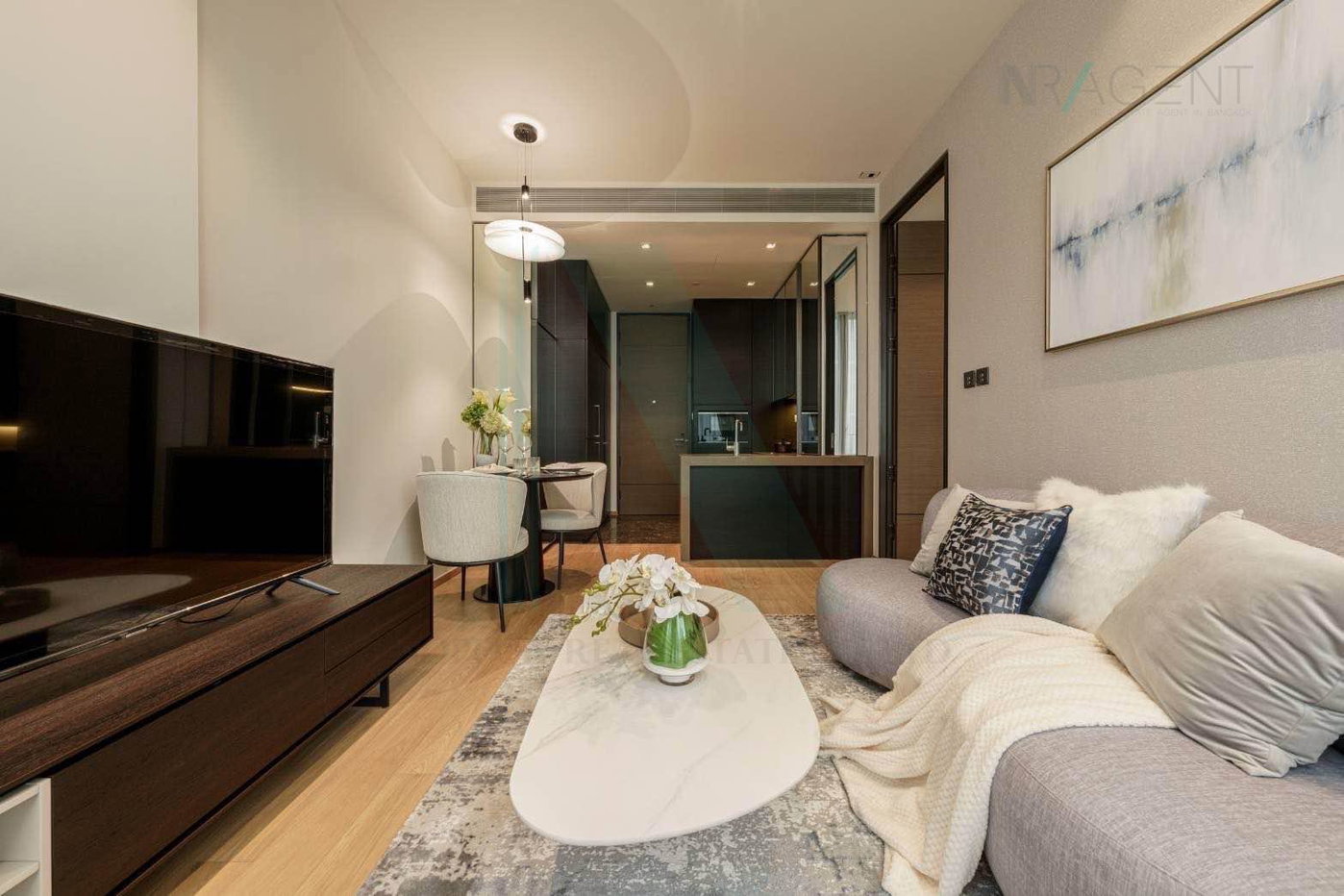 รูป 🔺 ให้เช่าคอนโด ทเวนตี้เอท ชิดลม อาคาร V ชั้น 2 1 ห้องนอน ขนาด 45.00 ตรม ใกล้ Central ชิดลม - รูปที่ 6/8