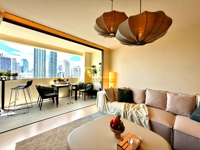 คอนโดให้เช่า : DS Tower 2 | Outstanding 3 Bedroom Condo in Phrom Phong - BR62001CD
