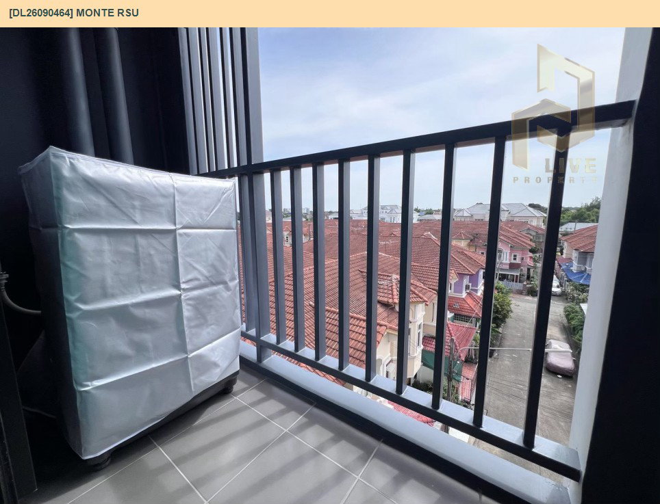 รูป DL26090464 ให้เช่าคอนโด มอนเต้ รังสิต (Monte RSU) ใกล้ - พร้อมเข้าอยู่ โทรด่วน 0614453194 LineID @952jdxxk - รูปที่ 12/12