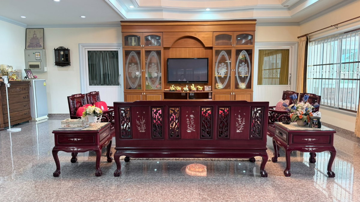 รูป ขายบ้านเดี่ยว 3 หลัง พร้อมที่ดิน 10 ไร่ (ผังสีชมพู) นาดี สมุทรสาคร เหมาะสร้างโรงงาน โกดัง - รูปที่ 15/32
