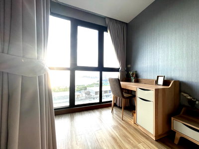 Condos for rent : Ladda Plus Sriracha, 1 bedroom, 32 sq.m., 7th floor, sea view, fully furnished.