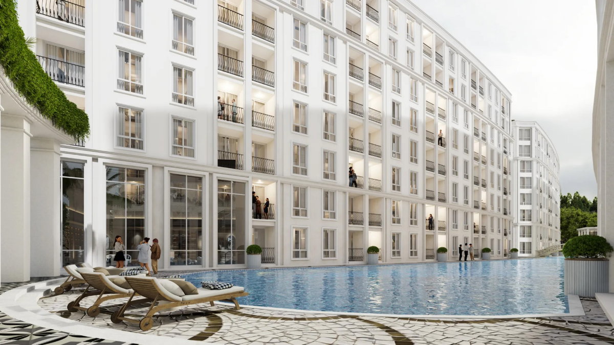 รูป Harmonia City Garden - Studio 20 sq.m. 🌏 Foreign Quota 🛋️ Fully furnished - รูปที่ 4/6