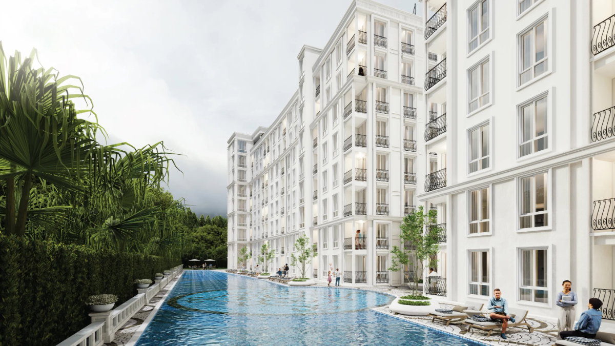 รูป Harmonia City Garden - Studio 20 sq.m. 🌏 Foreign Quota 🛋️ Fully furnished - รูปที่ 3/6