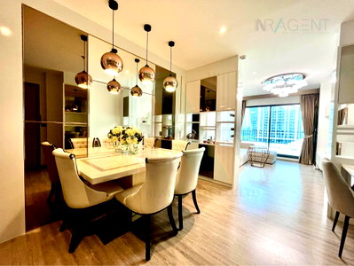 คอนโดให้เช่า : ให้เช่าคอนโด ริทึ่ม เอกมัย อาคาร 1 ชั้น 12 2 ห้องนอน ขนาด 80.00 ตรม ใกล้ BTS เอกมัย