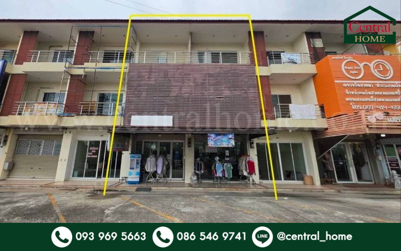 รูป โฮมออฟฟิศ 3 ชั้น 2 คูหา 360 ตารางเมตร ติดถนนสุขุมวิท ตรงข้ามโรงกลั่นน้ำมัน IRPC ระยอง ราคาถูก - รูปที่ 1/27