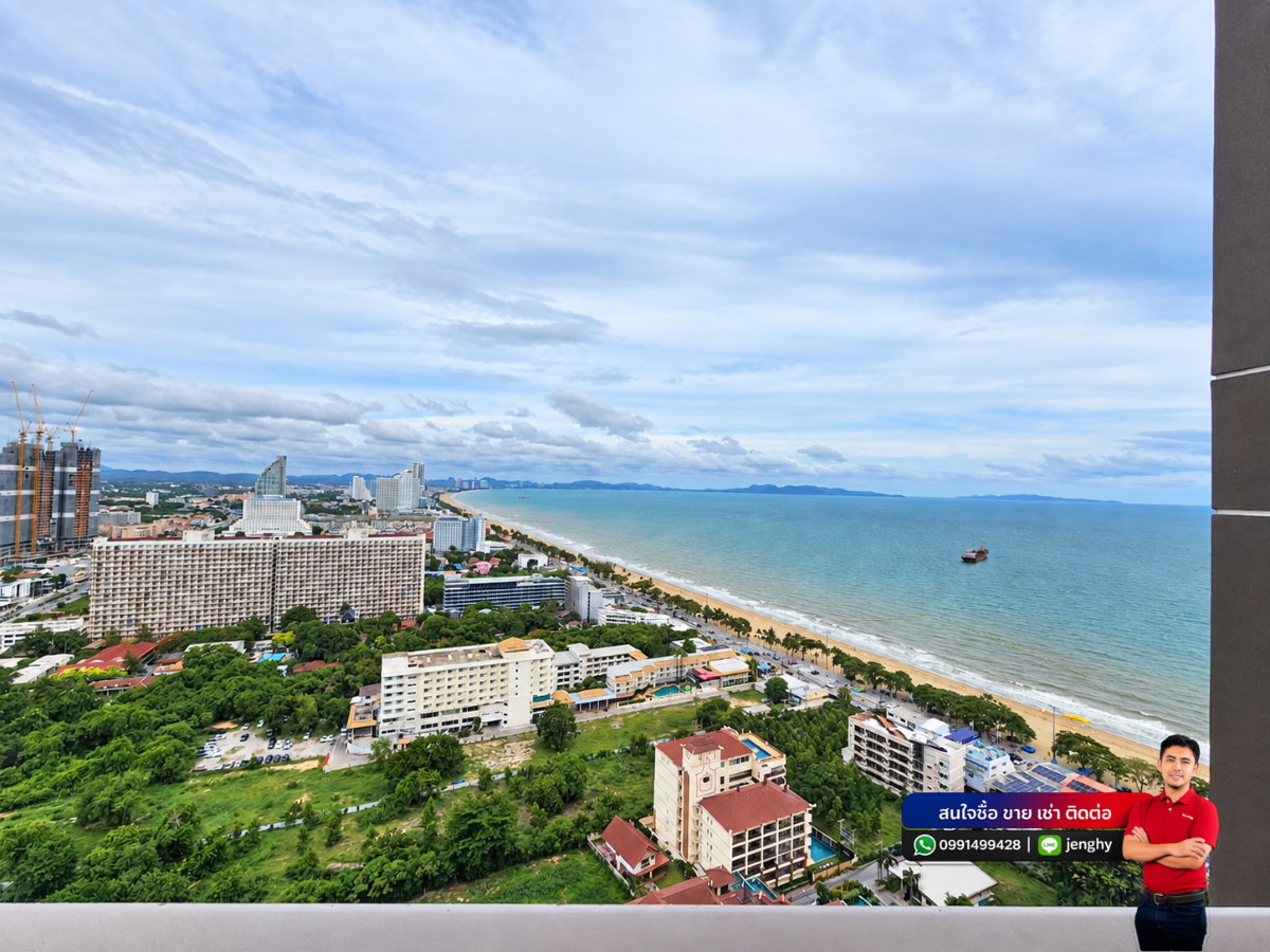 รูป คอนโดติดหาดให้เช่า Copacabana Jomtien | 1 ห้องนอน 29 ตร.ม. - รูปที่ 1/37