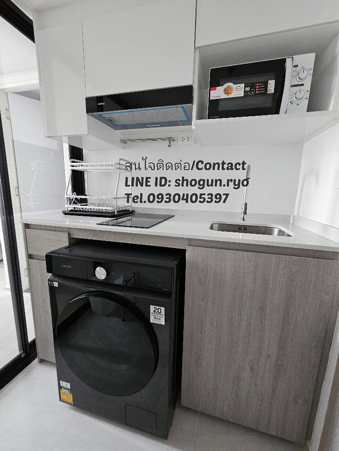 รูป คอนโด Duplex, Free WiFi, Origin Plug & Play รามคำแหง103 แต่งสวย มีเครื่องซักผ้า - รูปที่ 8/20