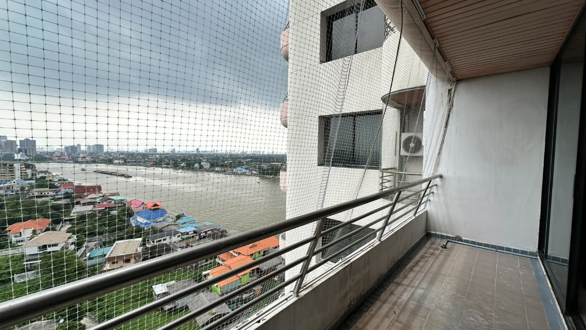 รูป 🌊🌊 (ขาย) คอนโดริมแม่น้ำเจ้าพระยา 🚗 ที่จอดประจำ 2 คัน  📍Riverine Place ริเวอร์ไรน์ เพลส — 🏢ใกล้สะพานพระราม 5 - รูปที่ 10/15