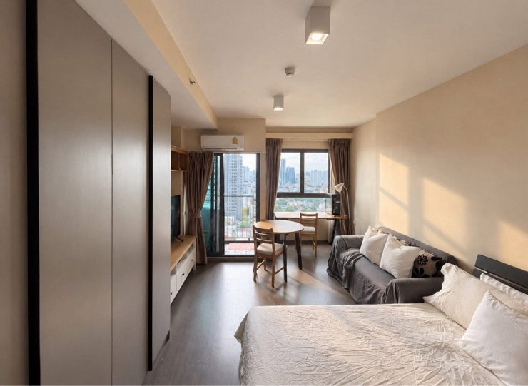 🔥 ให้เช่า IDEO Sukhumvit 93 | Studio 26 ตร.ม. ชั้น 25+ | 13,000 บาท