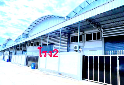 Factory for rent วิทยาลัยเทคนิคราชสิทธาราม : 			KhlongMaduea KratumBan 1300sq.m. on A half Rai .400sq.wa. WatSuwanRat 750 m. from Khae Rai Plaza Mar          