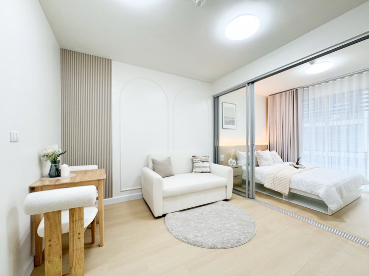 รูป ⭐️A Space Me สุขุมวิท 77 ตกแต่งสวย ฟรีโอน! - รูปที่ 3/13