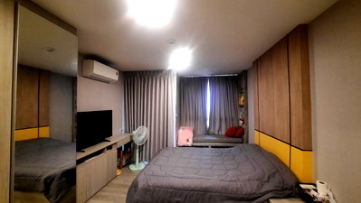 คอนโดให้เช่า : 💜𝐅𝐨𝐫 𝐑𝐞𝐧𝐭  ✔️PET-FRIENDLY📍Origin Play Sri Udom Station 💸เพียง 14,000 บาท/เดือน*