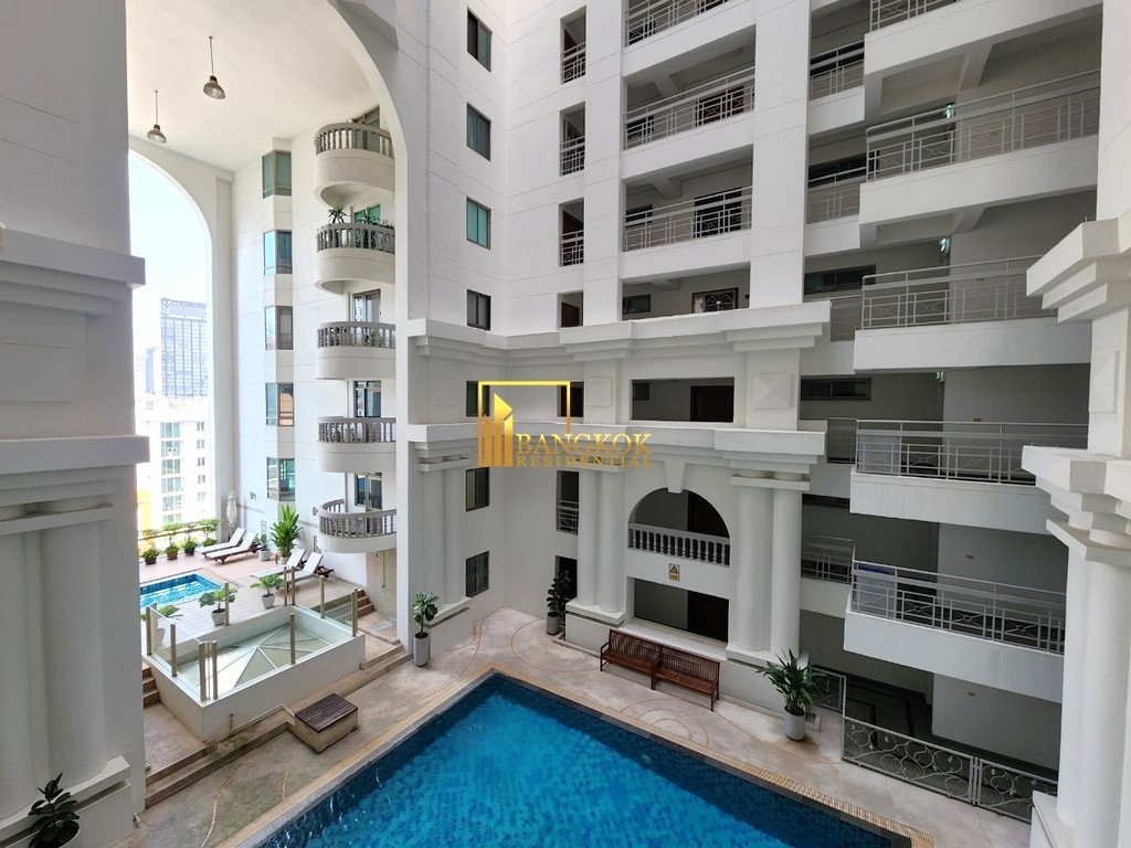รูป Royal Castle | Renovated 4 Bed Condo in Phrom Phong Area - BR18837CD - รูปที่ 9/20