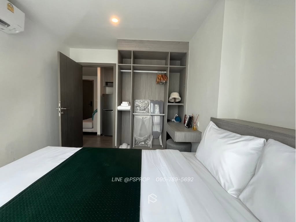 รูป คอนโดเช่าบางเเสน ทำเลดี ใกล้ม.บูรพา Brixton Campus Bangsaen (บริกซ์ตัน แคมปัส บางแสน) ✅ พร้อมเข้าอยู่ #CR0450 - รูปที่ 3/15