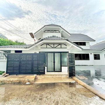 ให้เช่าบ้านเดี่ยว นวมินทร์ 81 แยก 3-35 จดบริษัทได้ แบบ 8ห้องนอน 3ห้องน้ำ