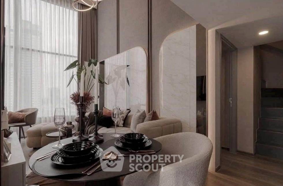 picture 15th-Floor 2-BR At SOHO Bangkok Ratchada Near MRT Huai Khwang (ID 3314888) - 2/5