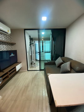 T302 ให้เช่าคอนโด Atmoz Lardprao71 (แอทโมซ ลาดพร้าว71) ทำเลดี ห้องมุม มีWalk-in Closet ห้องสวย เฟอร์ครบ มีเครื่องซักผ้า