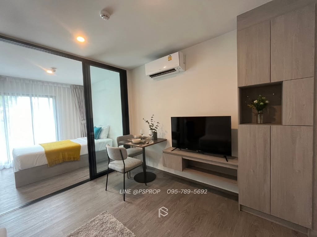 รูป คอนโดเช่าบางเเสน ทำเลดี ใกล้ม.บูรพา Brixton Campus Bangsaen (บริกซ์ตัน แคมปัส บางแสน) ✅ พร้อมเข้าอยู่ #CR0450 - รูปที่ 6/15