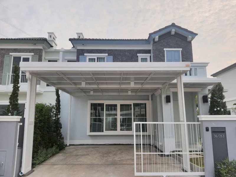บ้านเดี่ยวให้เช่า : 🏡 #MJ2410_138  🏡💥ด่วน💥ว่าง1 ต.ค. 69 รีบคลิก ก่อนหลุดมือ‼️ 𝗙𝗼𝗿 𝗥𝗲𝗻𝘁 6️⃣5️⃣k.🔥 โครงการ อัญญา บางนา–ราม 2